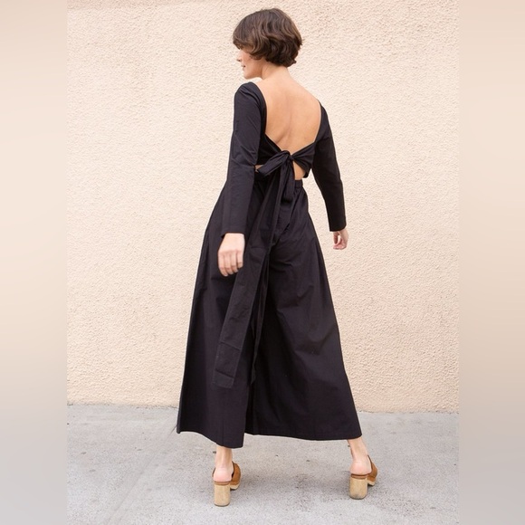 NWOT Amber Jumpsuit by Rujuta Sheth Size Large 100% Organic Cotton - Picture 4 of 15